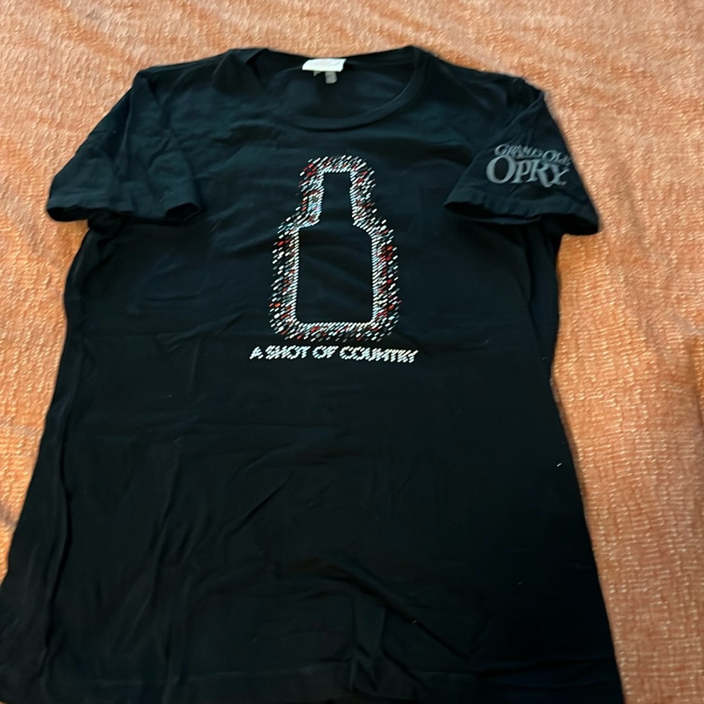 Woman’s size medium beeded tee shirt from the gran old opry